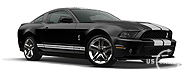 2012 Ford Mustang Shelby GT500 - Black