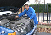 Mike checking Infiniti FX