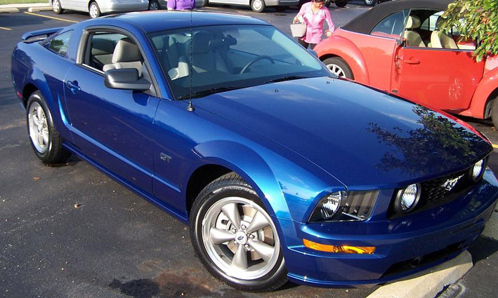 2006 Ford Mustang - Vista Blue met.