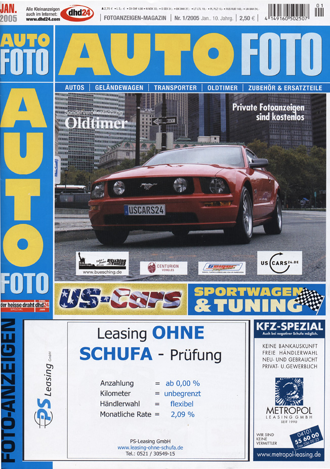 AUTOFOTO - 2005 Ford Mustang - Titel