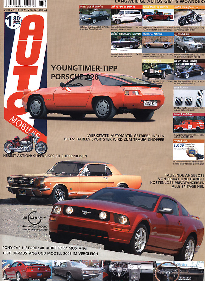 Automobiles Titel - 2005 Ford Mustang